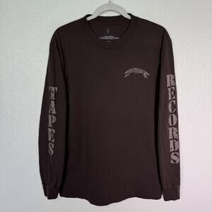 Travis Scott JackBoys 2 Shirt Mens Medium Cactus Jack Brown Long Sleeve Merch